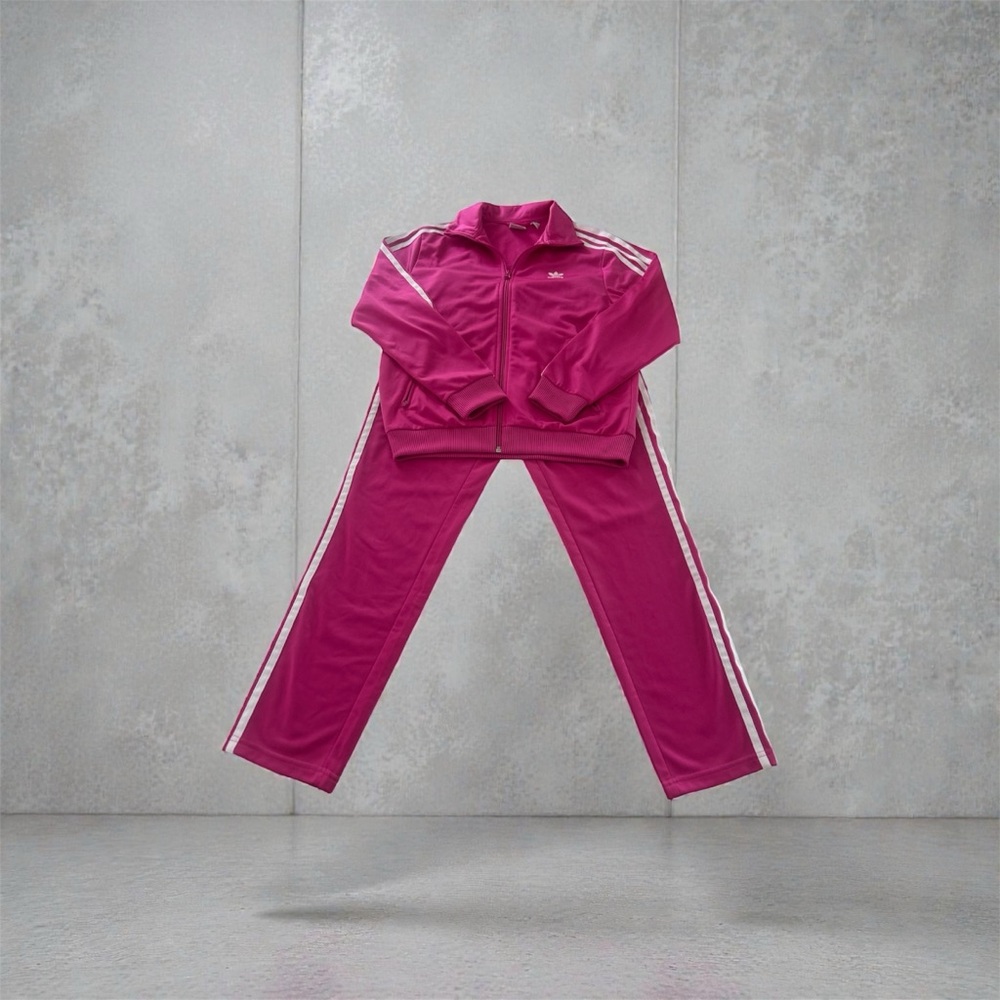 Adidas Pink Tracksuit